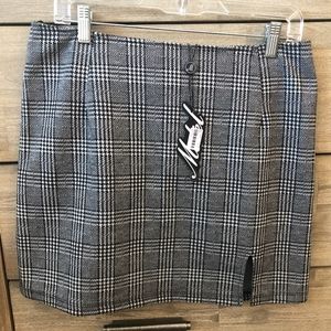Motel Charles Check Dina Skirt